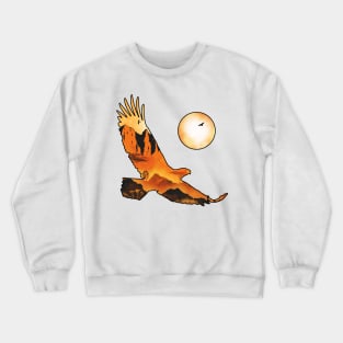 Sunset Eagle Crewneck Sweatshirt